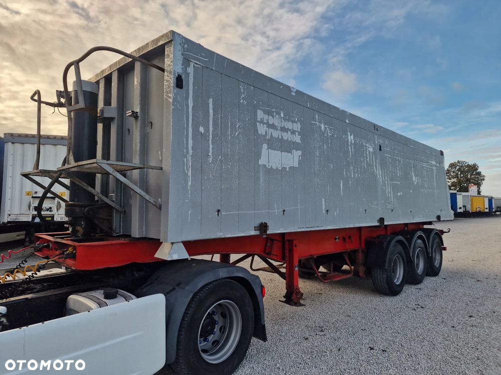 Janmil Naczepa WYWROTKA - osie SAF - hamulce BĘBNOWE - 7