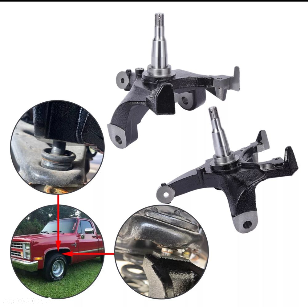 Chevrolet Gmc gleba low lift w dół zwrotnice krótkie - 3