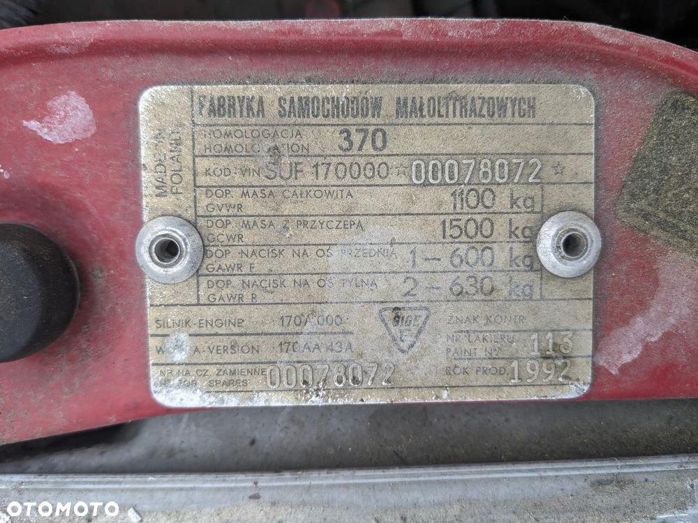 Fiat Cinquecento 0.7 1992 na części - 11