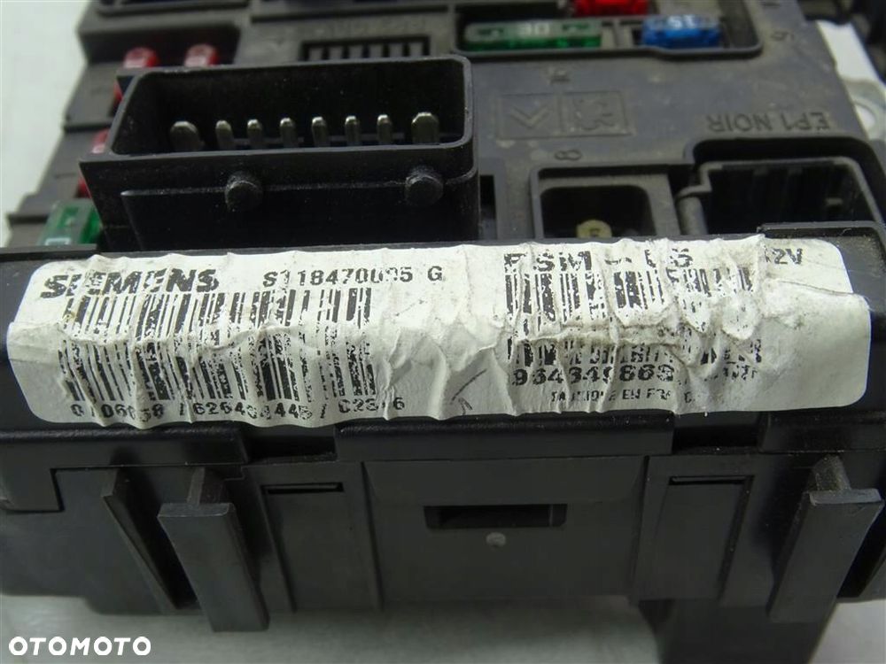 Zestaw odpalający startowy Citroen C5 I 2001-2008  2,0 BENZYNA ORYGINAŁ 9649117480 9647494880 - 10