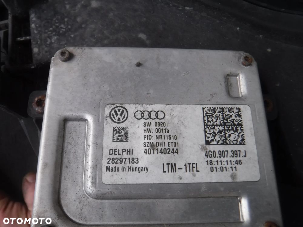 Audi  A7 S7 4G A5 8T lift Skoda Superb II LIft Audi A6 A7 Vw Seat Audi modul xenon przetwornica Led 4G0907397J - 2
