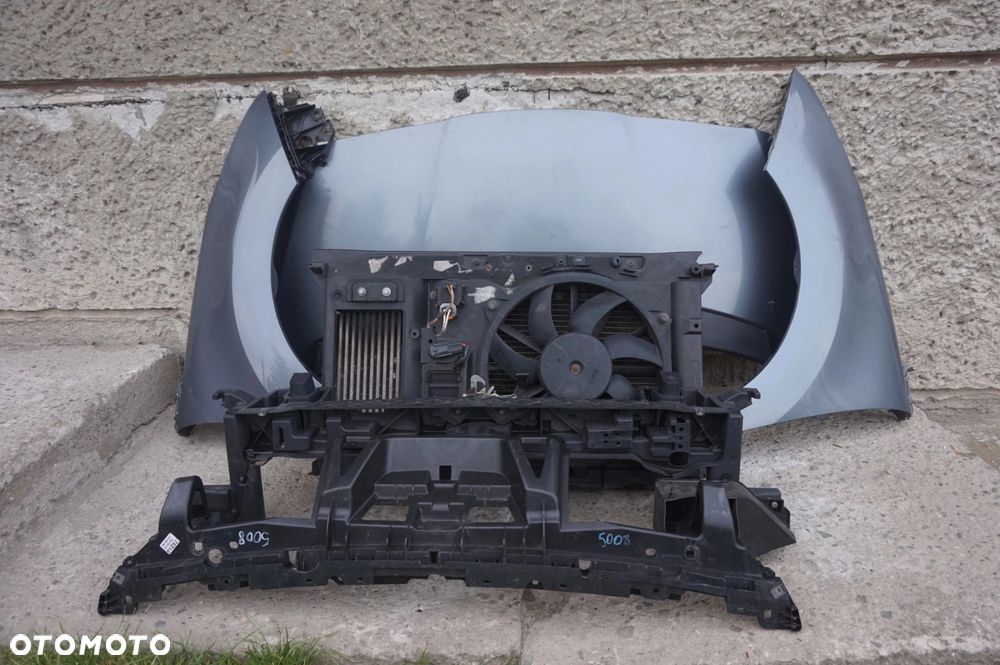 ZDERZAK MASKA BŁOTNIK KOMPLETNY PRZÓD PEUGEOT 5008 - 8