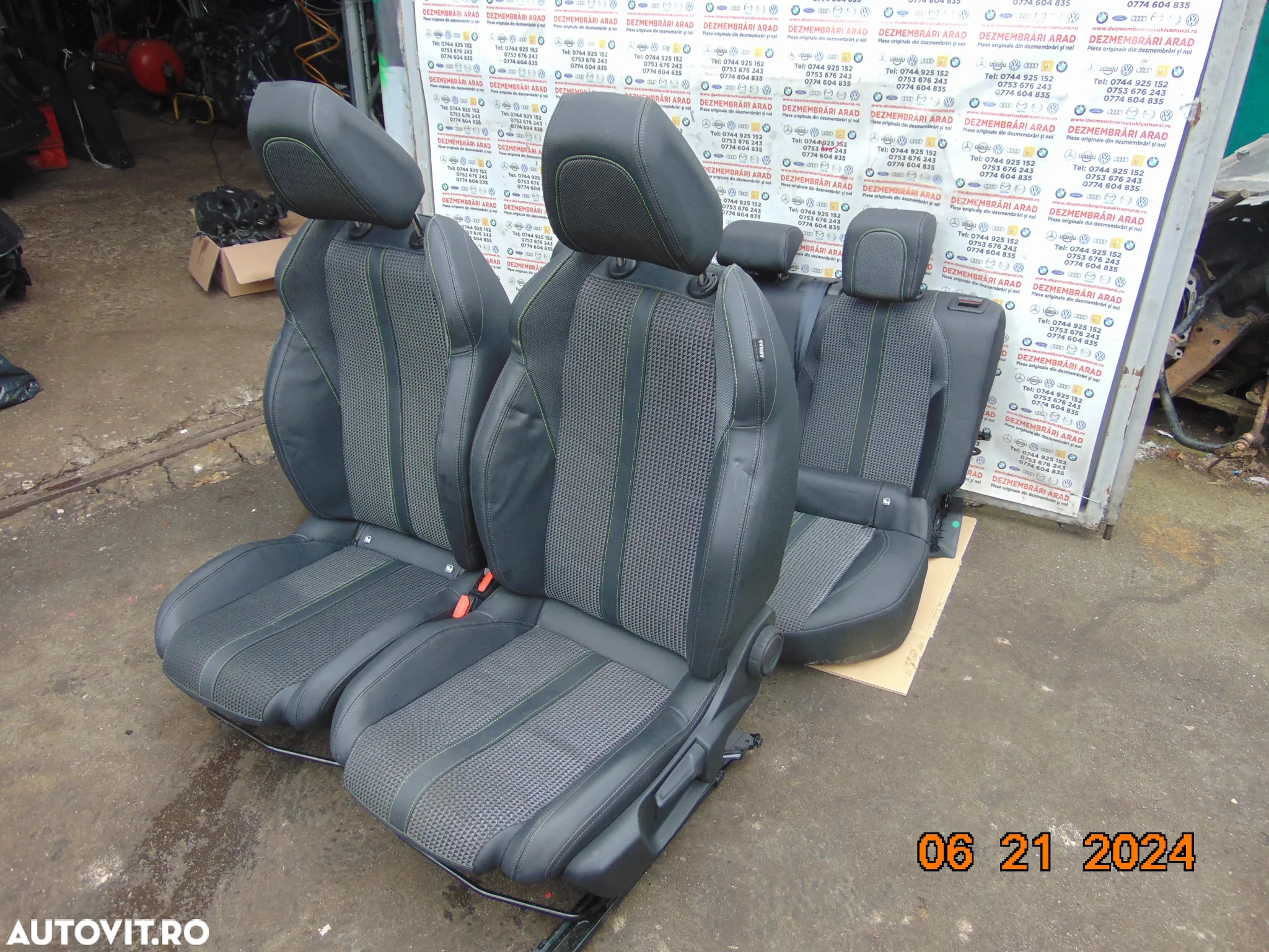 Scaune Peugeot 208gt GTline scaune fata banchete spate peugeot 208gt 208 gtline semipiele - 7