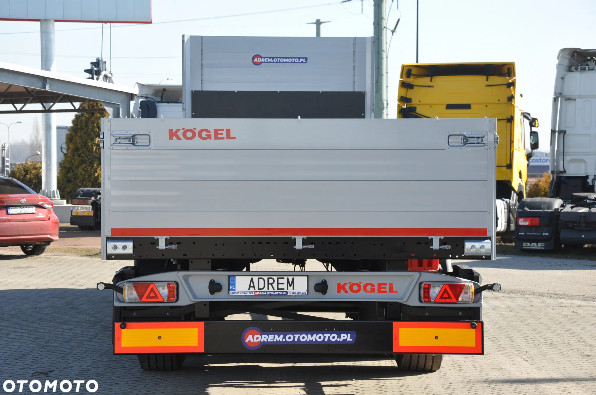 Kögel BURTOWA PODNOSZONA OŚ SAF - 8