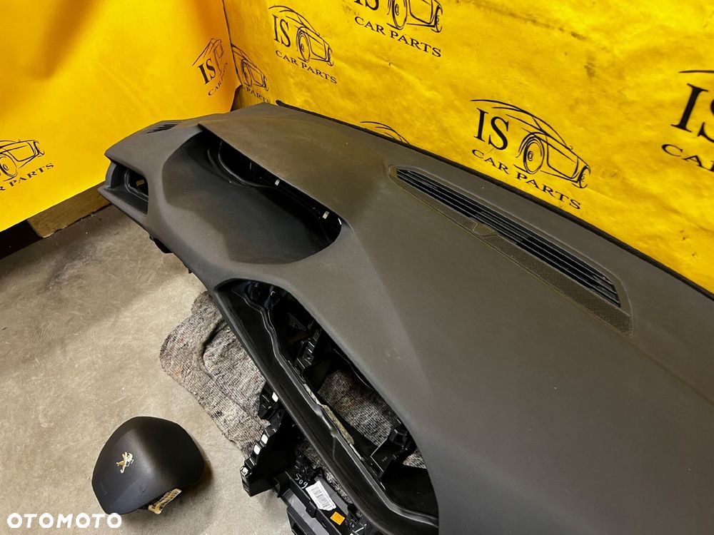DESKA KONSOLA KOKPIT PULPIT 2 X AIRBAG PODUSZKI PEUGEOT 308 II T9 EU 2014R - 5