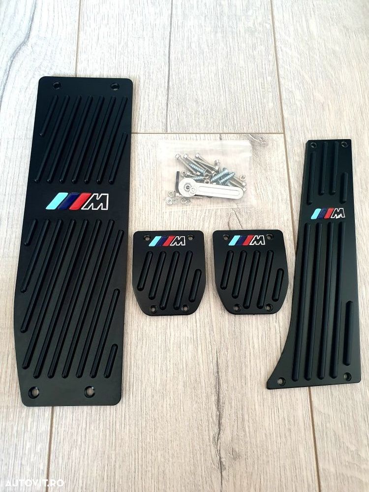 Ornament-Aluminiu-Pedale-M-Bmw-E39-E46-E87-E84-E90-E91-E92-320-330-D - 2