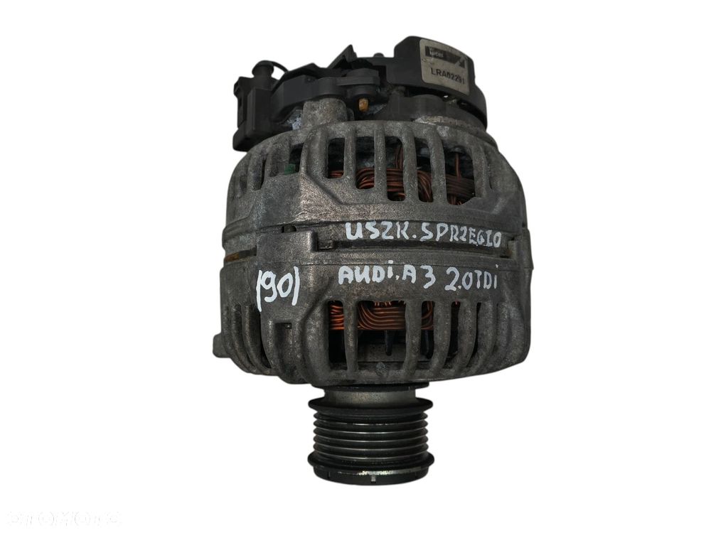 ALTERNATOR Audi A3 Golf V Passat B6 Octavia 2.0 1.9 TDI 140A 0124525050 - 10