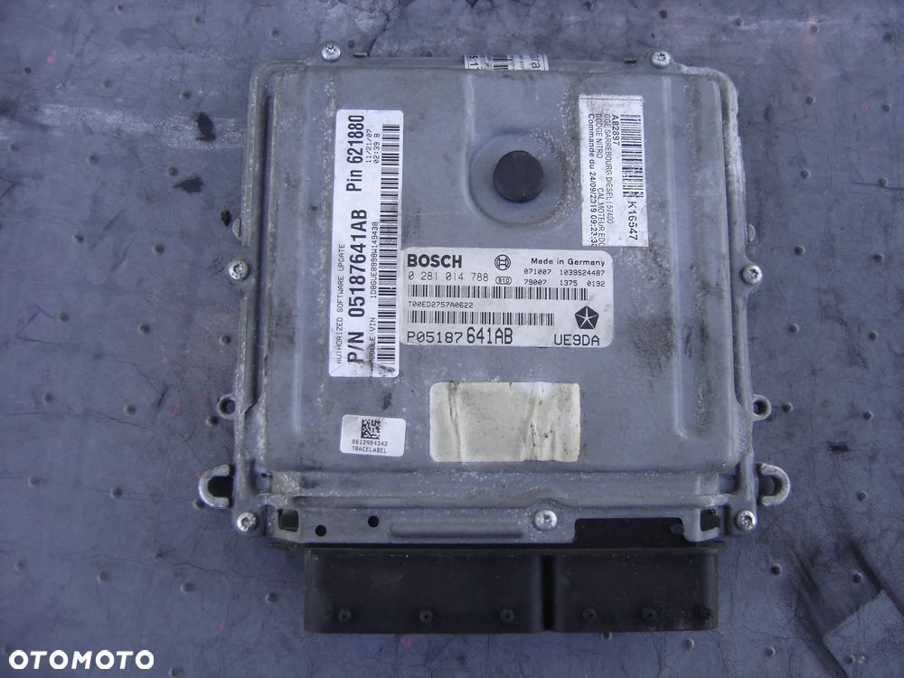 Dodge,Chrysler,Jeep sterownik silnika 2.8 CRD - 1