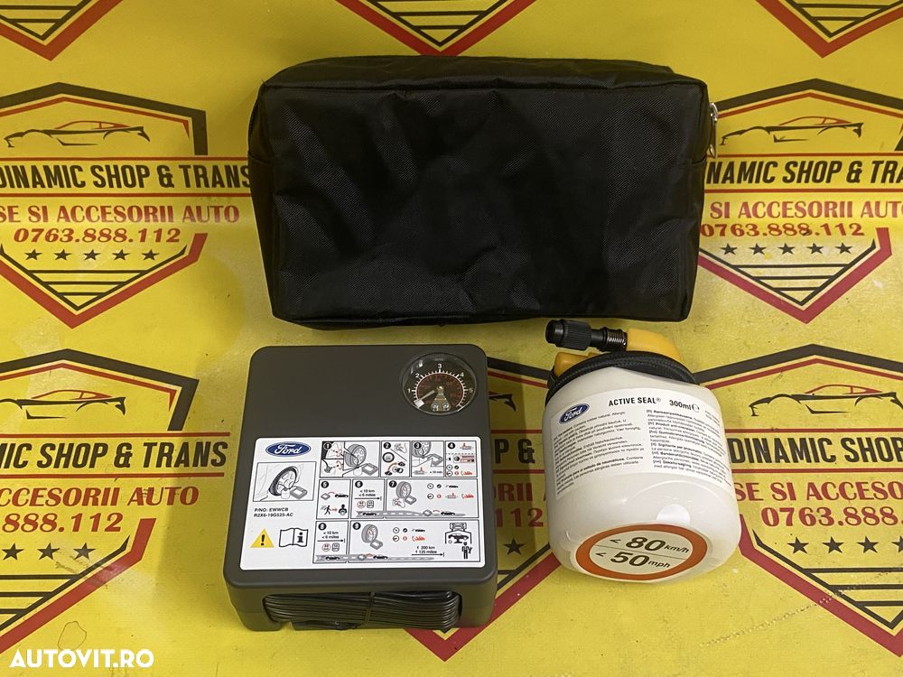 Kit pana compresor auto umflat roti OE Ford neutilizat kit pana 12V120 - 2