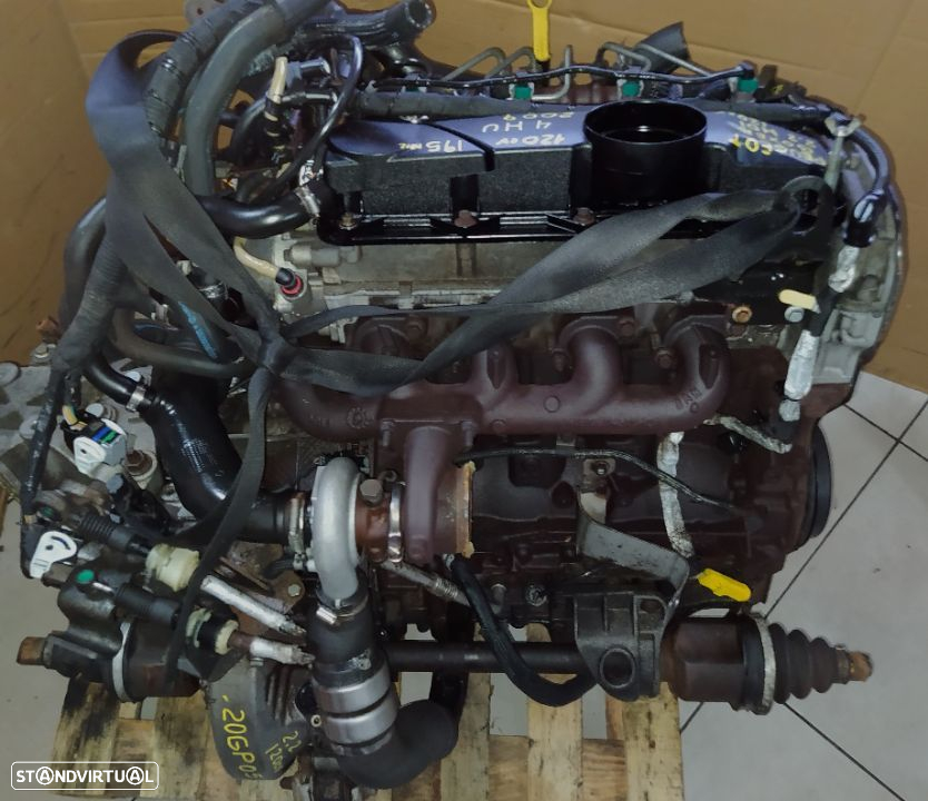 Motor peugeot BOXER 2.2HDI 120cv 4HU 2009 - caixa velocidades 20GP05 - 5