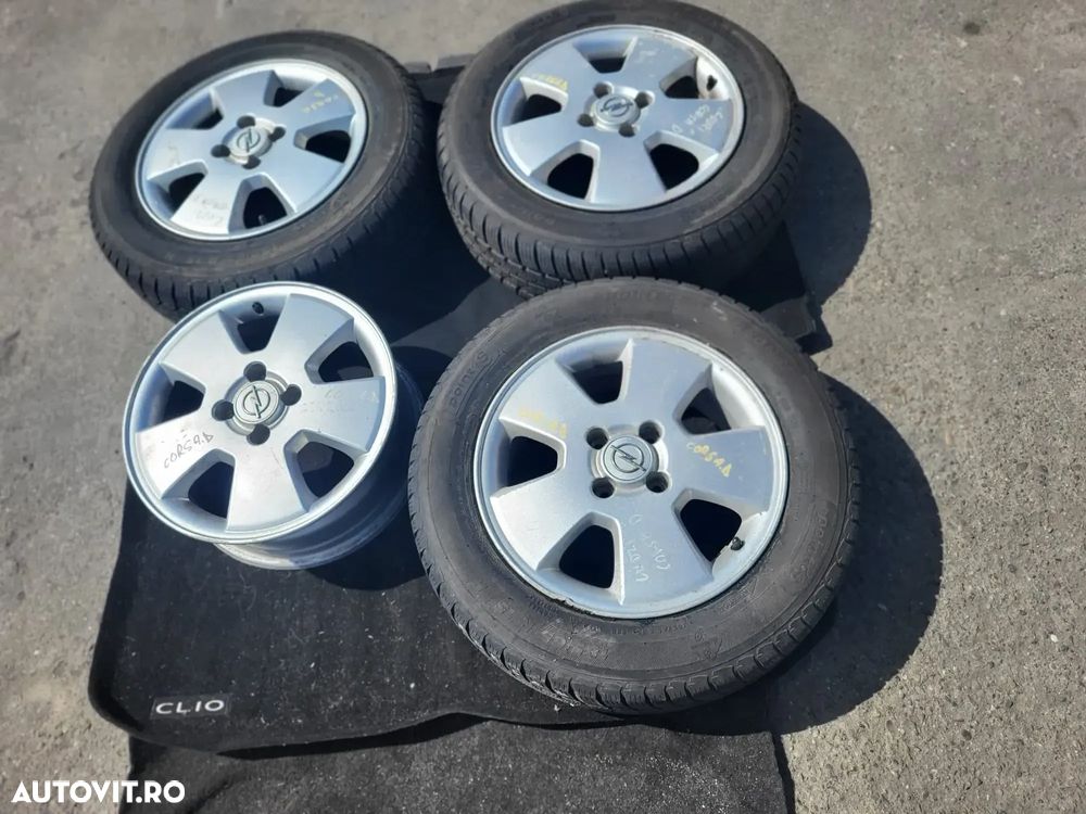 Vindem jante aliaj cu anvelope pentru Opel Corsa D - 1