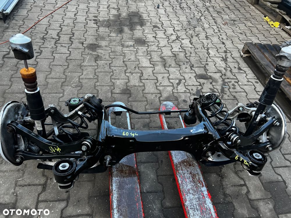 Audi A4 B9 8W Sedan Wózek Sanki Belka Zawieszenie Zwrotnice Tył Kompletne8W0505235AM 8W0505432P 8W9035E 60 TYS - 1