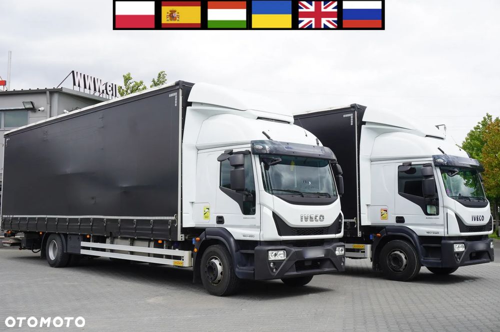 Iveco EuroCargo 160-280 / 140 tys. km! / firanka 23 EPAL / 2024 / kab. sypialna / 2 szt_258046 - 1