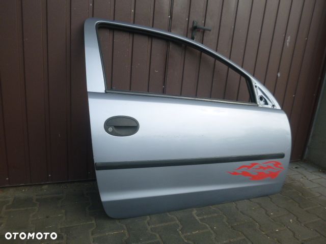 DRZWI PRAWY PRZÓD PRAWE PRZEDNIE KOMPLETNE OPEL CORSA C 3D Z163 - 9