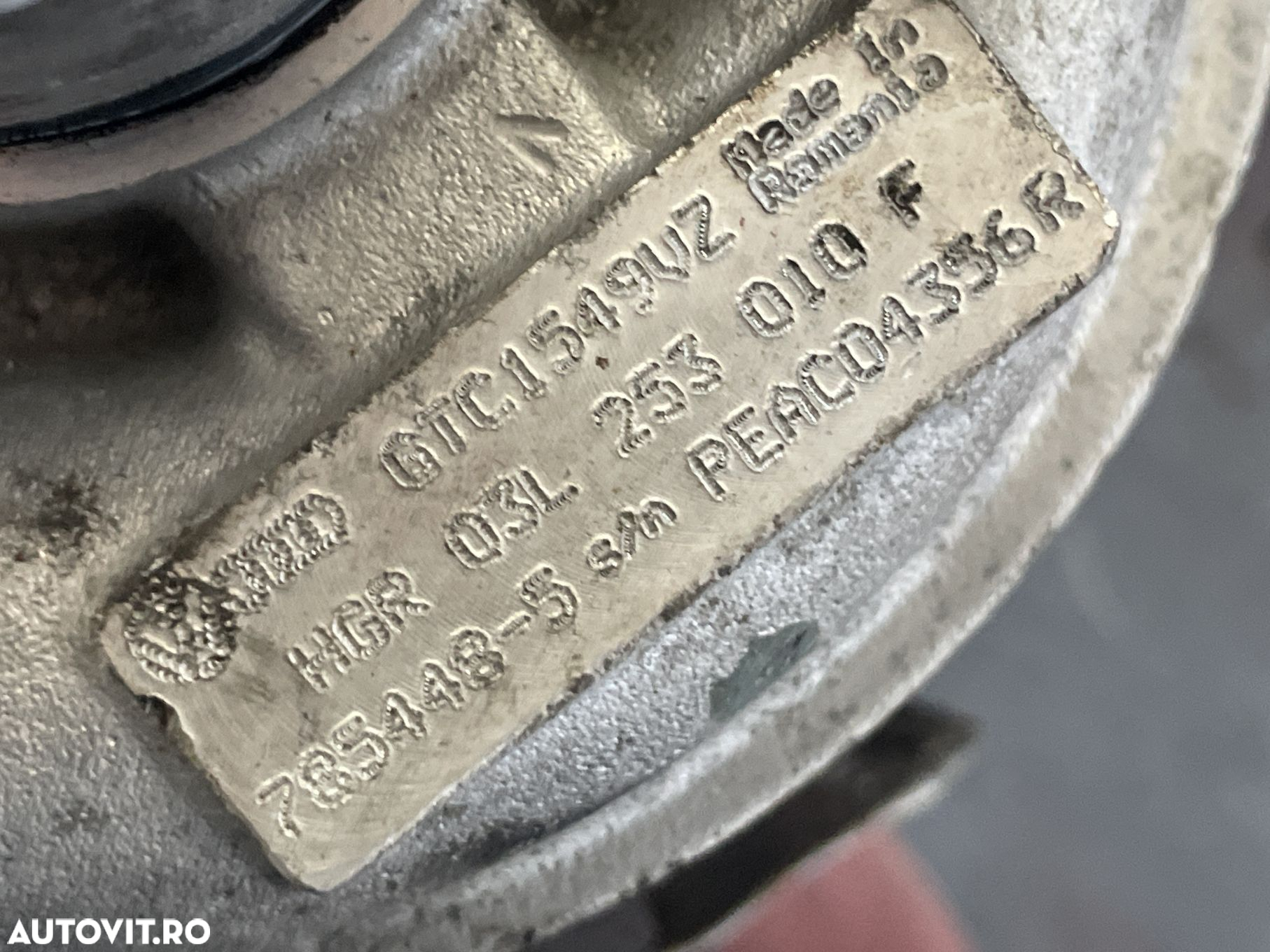 Turbosuflanta turbo turbina VW Passat B7 2.0TDI - 4