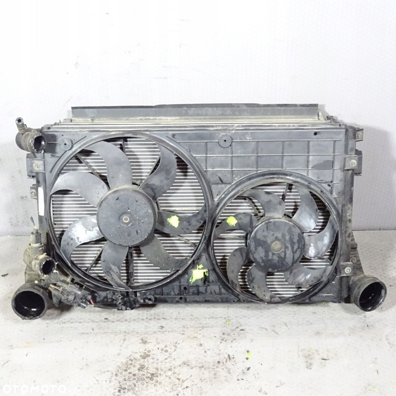 VW PASSAT B6 1.9TDI CHŁODNICA KOMPLET CHŁODNIC - 2
