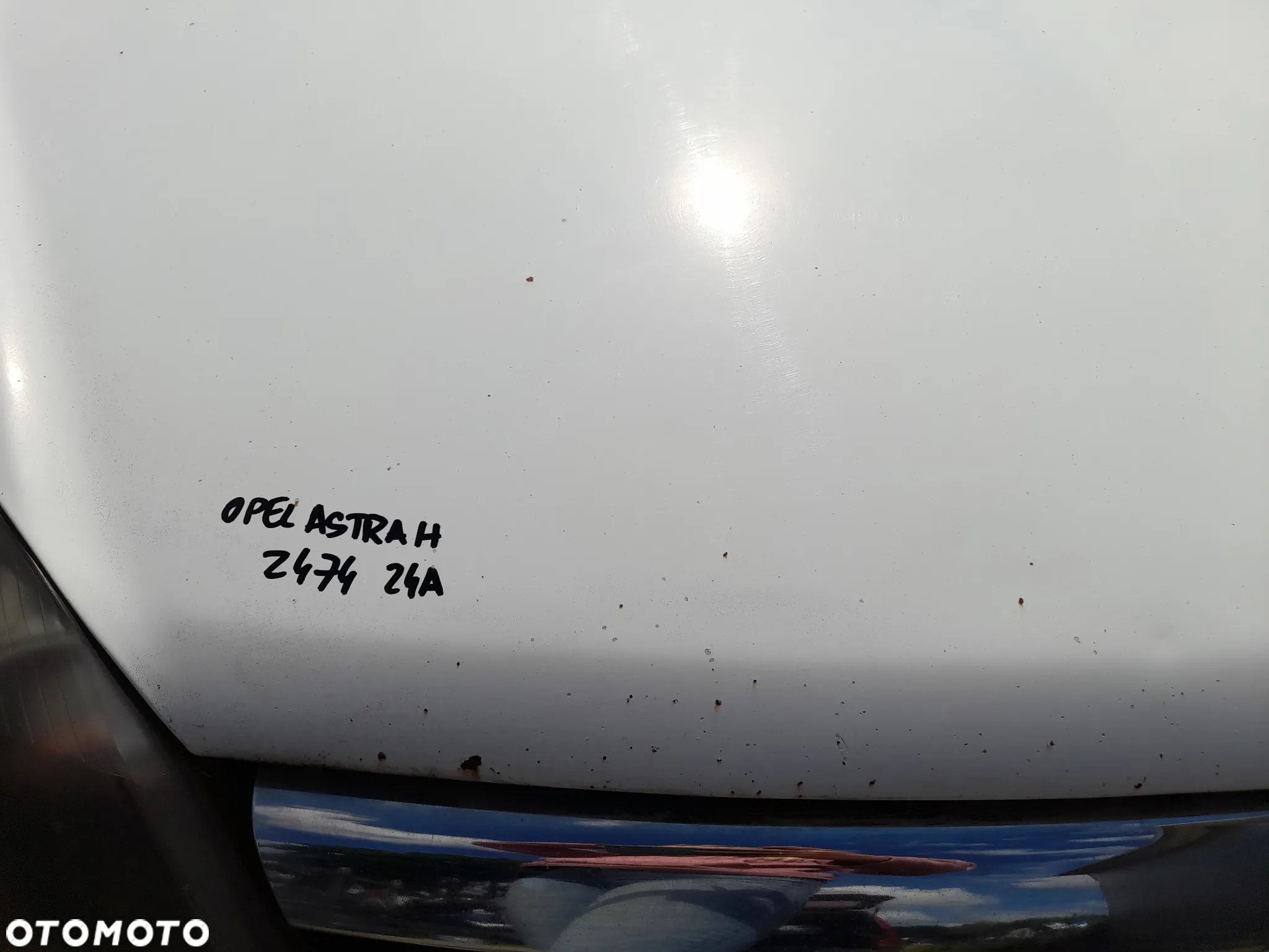 OPEL ASTRA H MASKA POKRYWA SILNIKA Z474 10U - 6