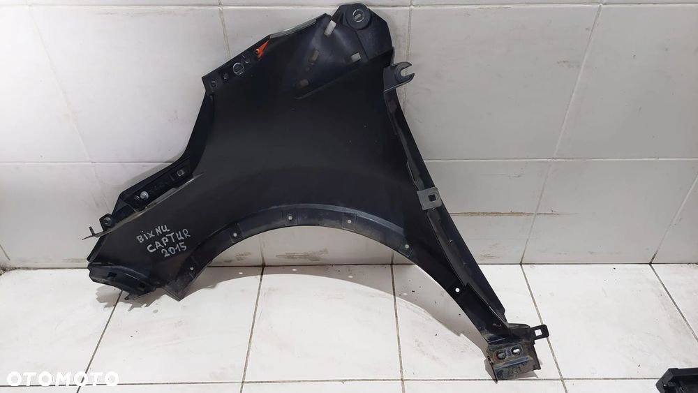 Błotnik przód prawy czarny Renault Captur 2015 rok kolor BIXNU - 3