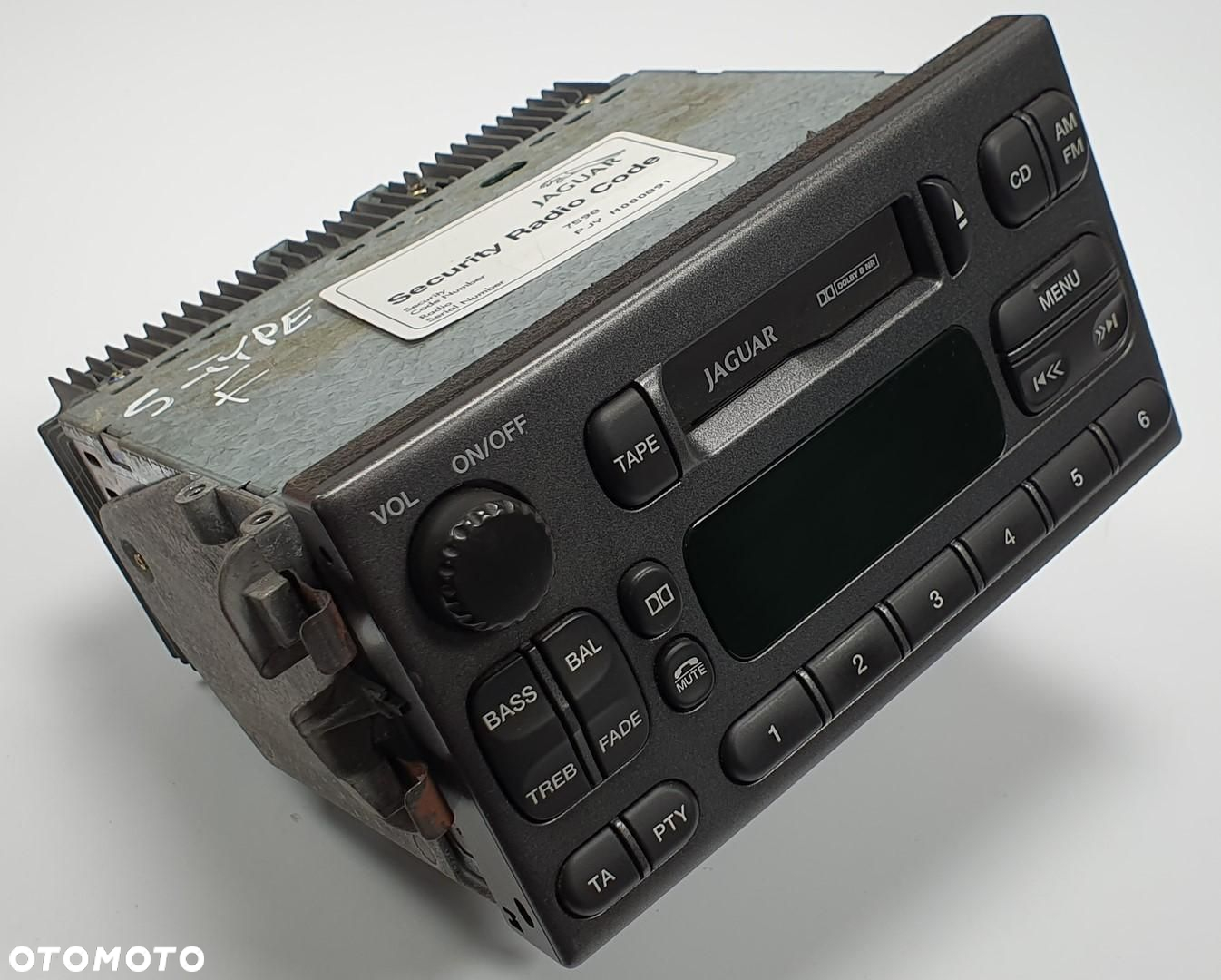 RADIO KASETA JAGUAR S-TYPE XR8F-18K876-BH - 4