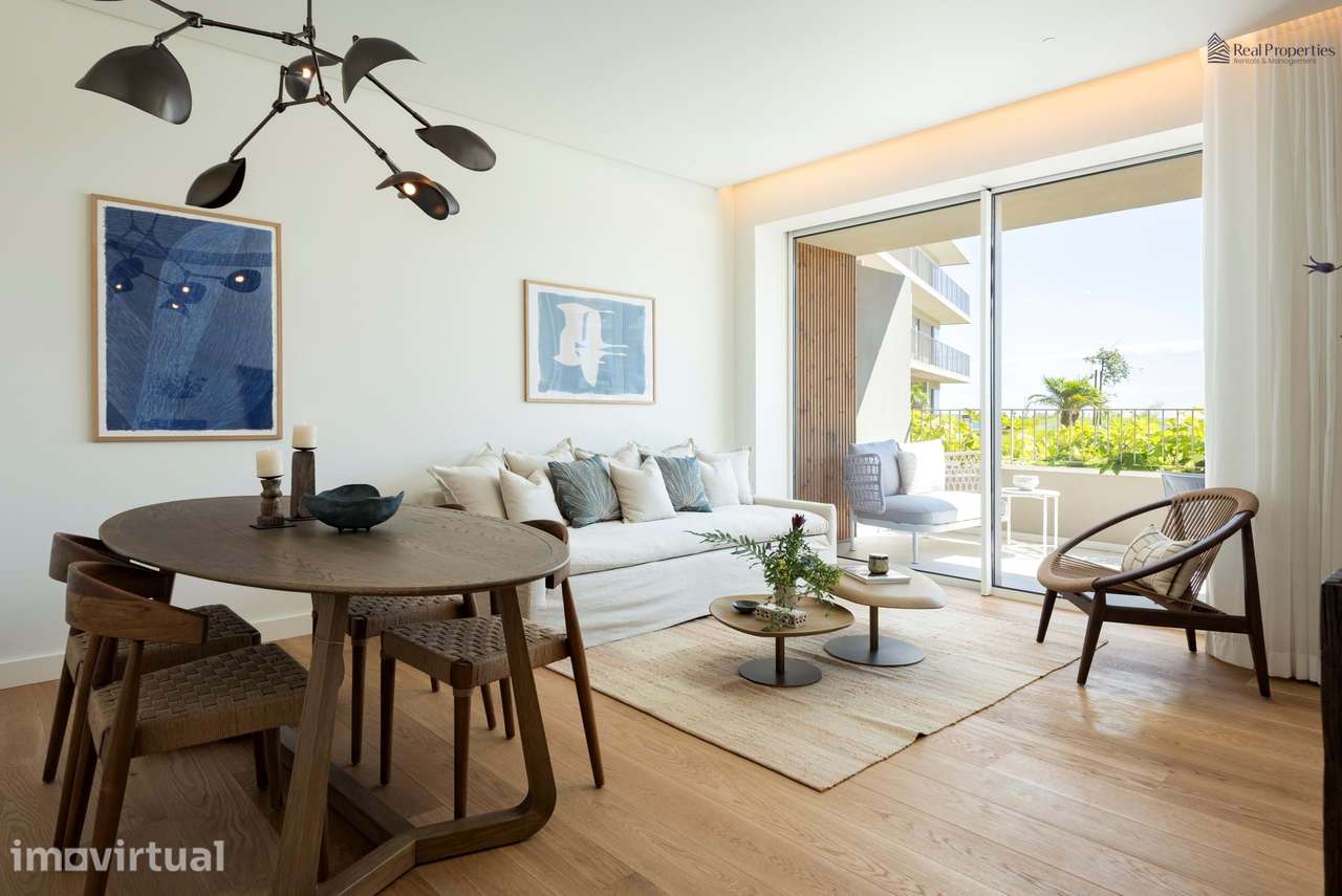 Luxo à Beira-Mar – Apartamento T2  Mobilado no Exclusivo Horizon Ocean - Grande imagem: 3/44