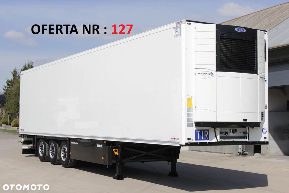 Schmitz Cargobull FP 60 V7 CARRIER VECTOR 1550 / JAK NOWA / ŚCIANA 7 CM / - 1
