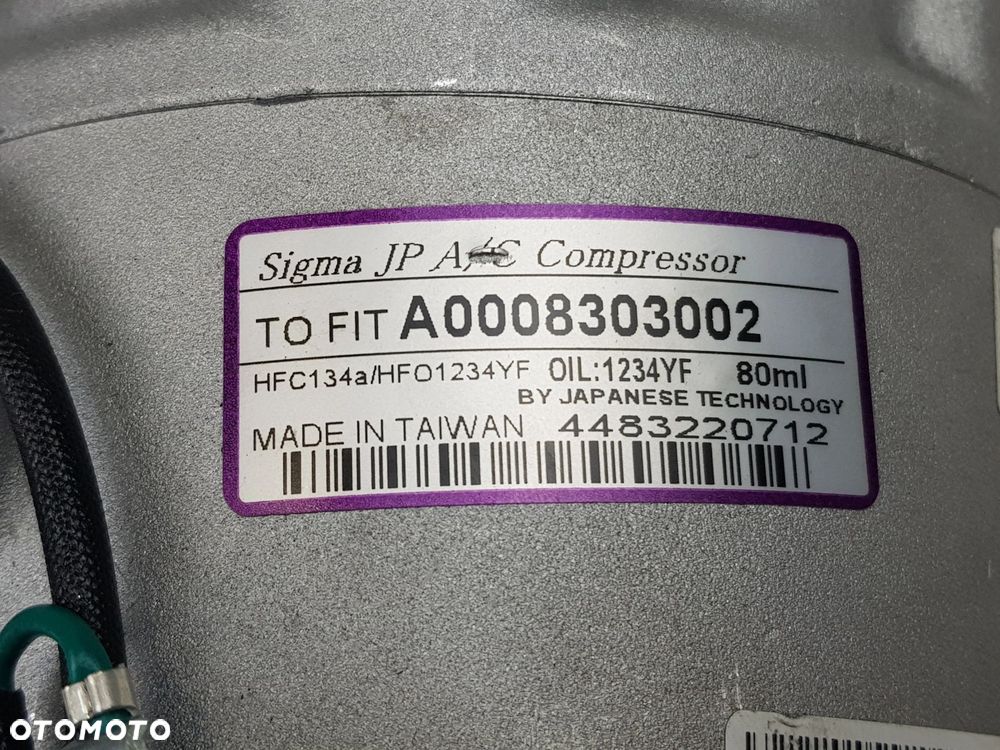 NOWY Kompresor sprężarka klimatyzacji Mercedes w205 w213 w253 w447 A0008303002 - 11