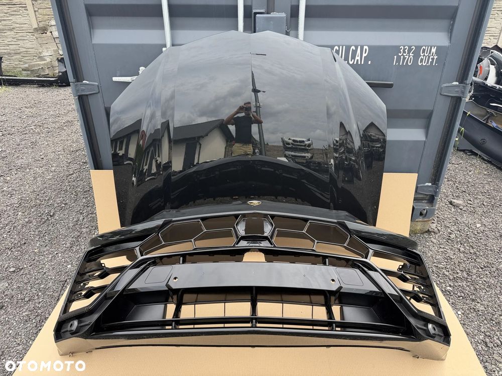 ZDERZAK PRZÓD MASKA LAMBORGHINI URUS 4ML ORYGINAŁ DEMONTAŻ SUPER STAN - 1