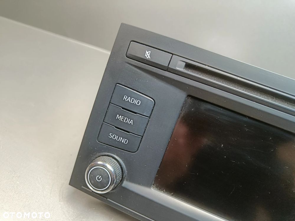 Radio Seat Leon 3 III Wyświetlacz Radioodtwarzacz 5F0035869 - 2