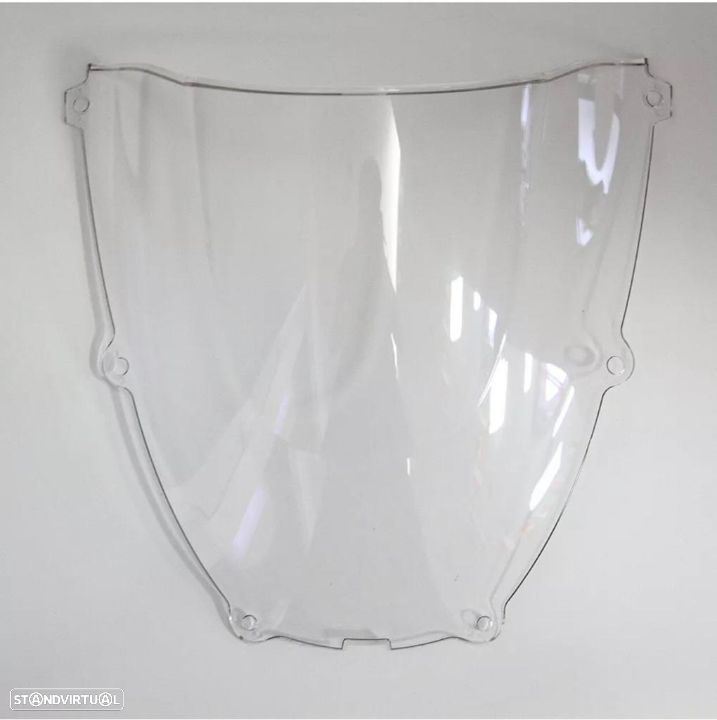 viseira nova  Yamaha yzf 600 thundercat ano  1996 ate 2002  vidro bolha - 3