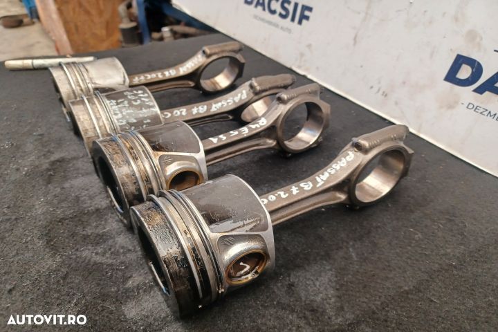 Piston motor 2.0 CFF Audi Q3 8U [2011 - 2014] Crossover 2.0 TDI MT (1 - 4