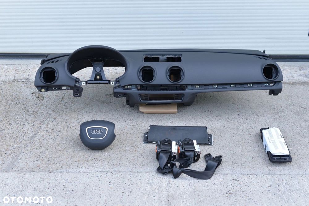 MASKA ZDERZAK GRILL BŁOTNIK LAMPA H7 XENON PAS BELKA AUDI A3 8V SEDAN - 12