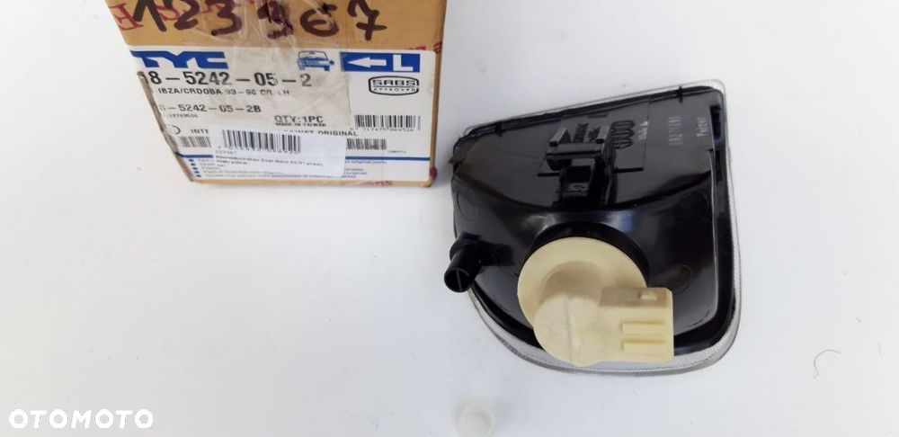 Kierunkowskaz Migacz Seat ibiza,Inca  93-97 Lewy  biały 18-5242-05-2,6K5953049A - 1