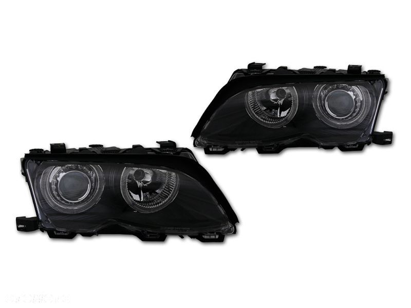 REFLEKTOR LAMPA RINGI ANGEL EYES BMW 3 E46 LIFT 01 - 1