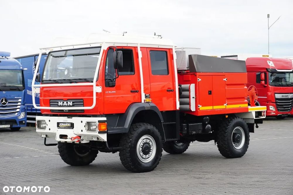 MAN / LE 220 / 4 X 4 / DOKA / STRAŻ POZARNA - 1