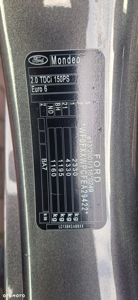 Ford Mondeo 2.0 TDCi Titanium PowerShift - 36