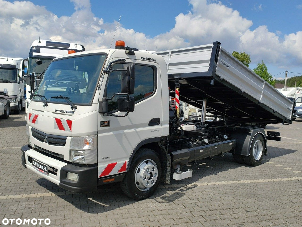 Mitsubishi Canter Fuso 9C18 3.0/180KM Automat, HDS FASSI F30 Wywrotka 3-str - 4
