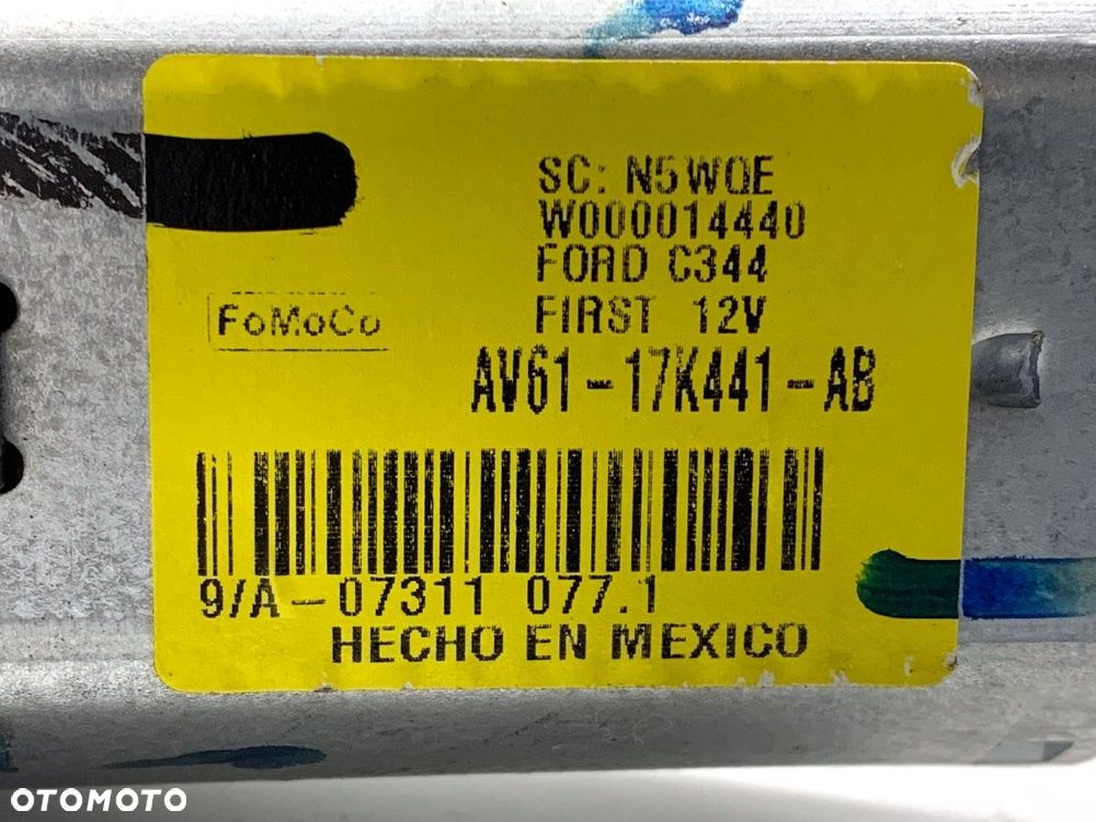 SILNIK WYCIERACZEK TYŁ  FORD GRAND C-MAX (DXA/CB7, DXA/CEU) 2010 - 2019 2.0 TDCi 103 kW [140 KM] - 4