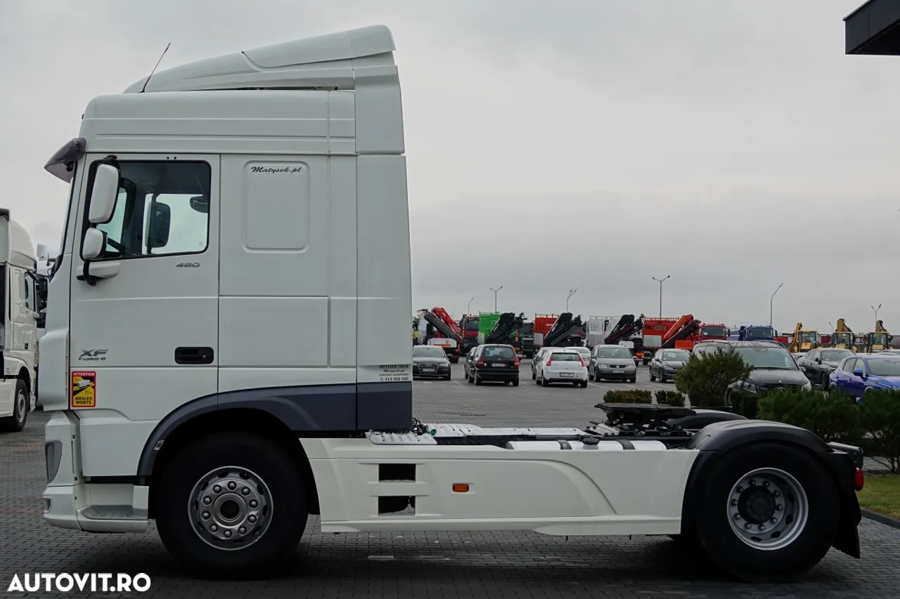DAF XF 460 / CABINĂ SPATIALĂ / EURO 6 / RETARDER / KILOMETRAJ REDUS / IMPORTAT / CONTRACT POST-SERVICE - 7