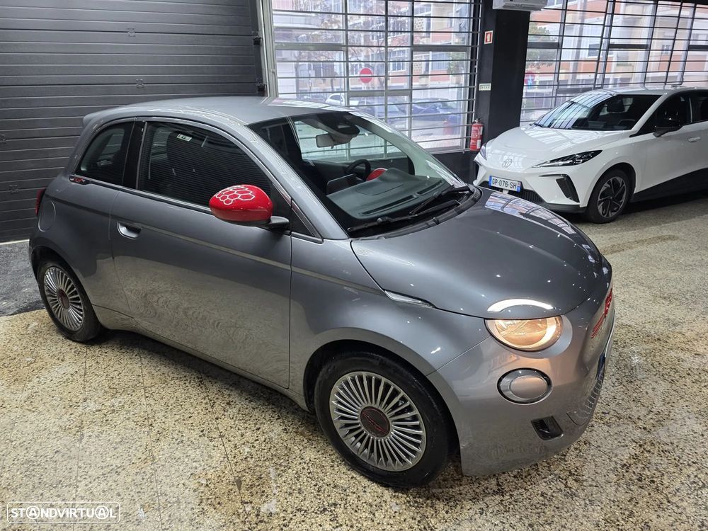 Fiat 500e 23,8kWh Red - 5
