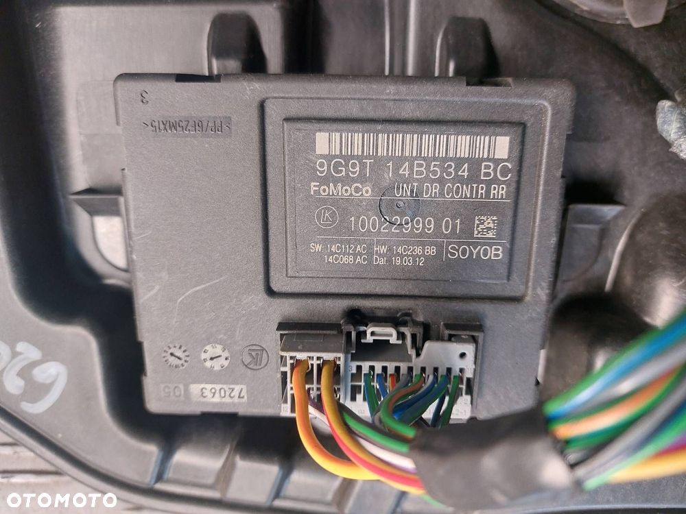 MECHANIZM SZYB PRAWY TYŁ KOMPLETNY KLAMKA WIĄZKA VOLVO XC60 I 30753330 - 3