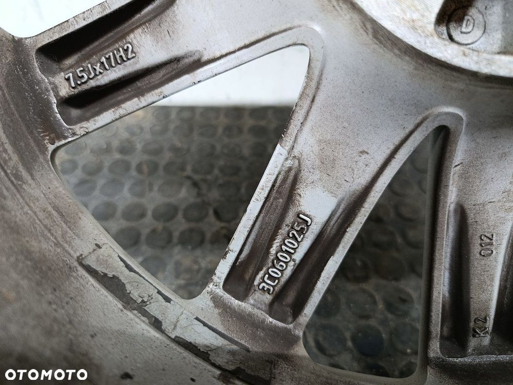 FELGI ALUMINIOWE KOMPLET 17 Z OPONAMI VW PASSAT B6 3C0601025J - 12