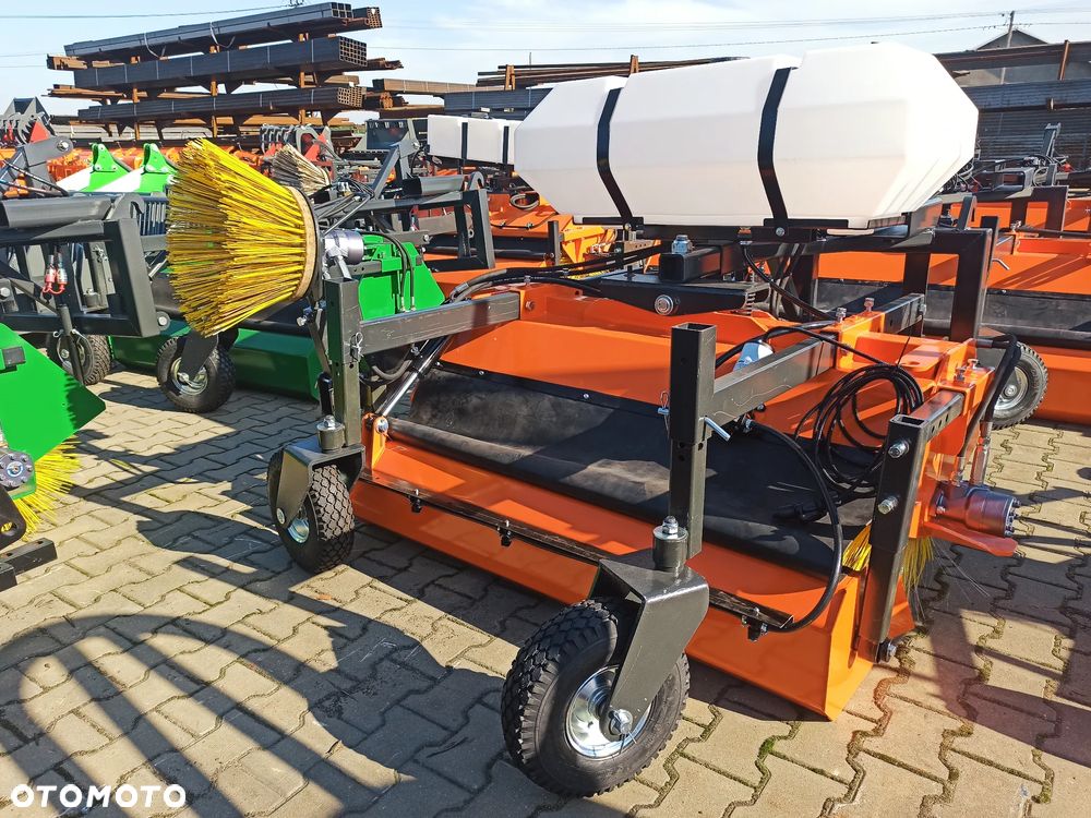 Zamiatarka 1,6 m do ciągnika, wózka widłowego, ładowarki Metal Technik - 6