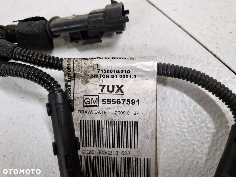 OPEL ZAFIRA C INSIGNIA A 2.0 CDTI WIĄZKA PRZEWÓD INSTALACJA ŚWIEC ŻAROWYCH 55567591 - 4