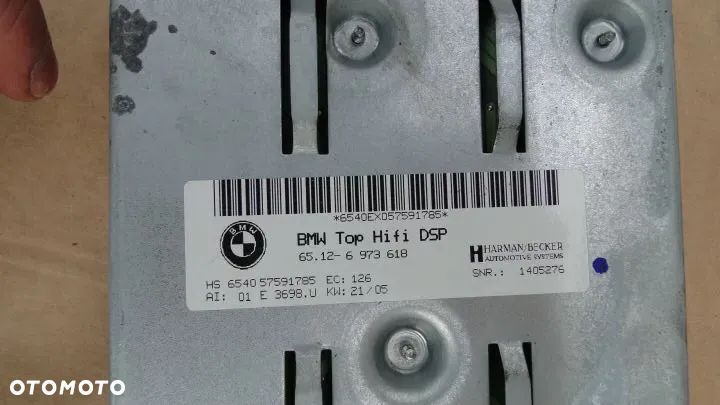 BMW 5 E60 E61 MODUŁ WZMACNIACZ 6973618 EUROPA - 4
