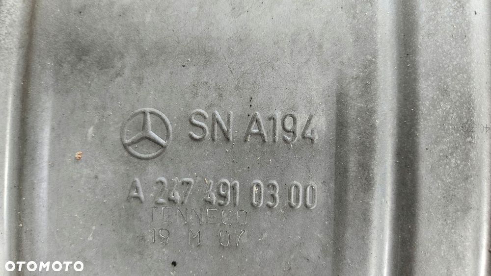 mercedes a w177 2.0 a35 amg tłumik wydech rura niski przebieg - 5