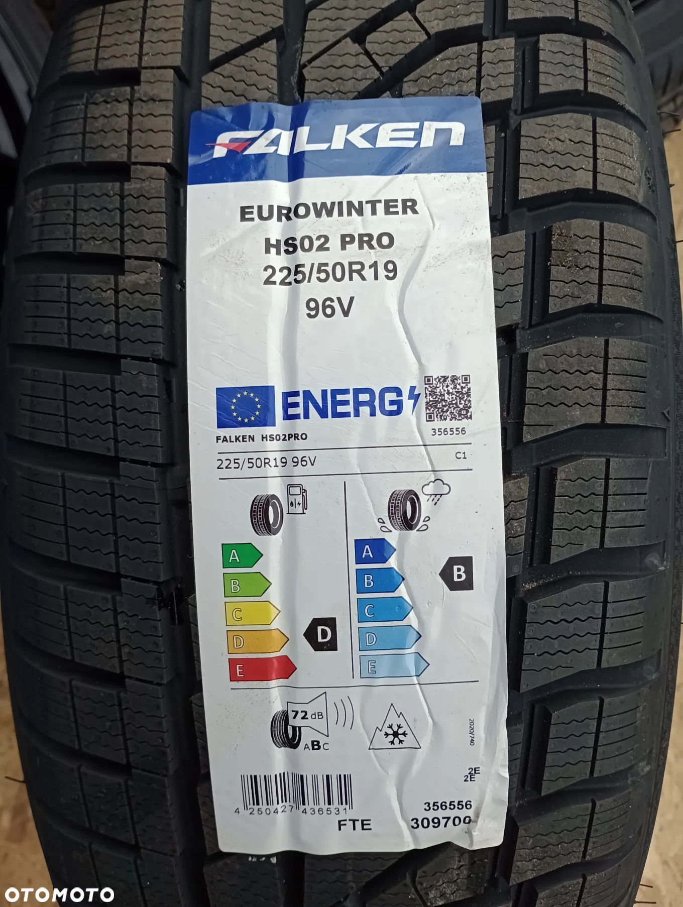 NOWE KOŁA ZIMOWE R19 TOYOTA C-HR CHR generacja 2 5X114 OPONY FALKEN EUROWINTER HS02 PRO 225/50 R19 96V 3724DOT CZUJNIKI TPMS - 16
