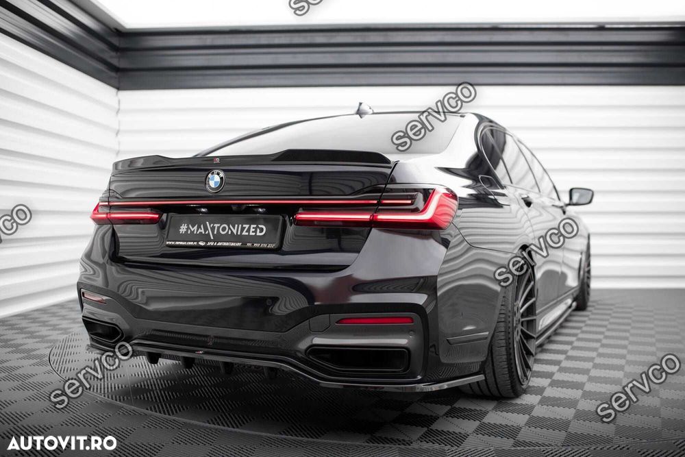 Eleron spoiler cap Bmw Seria 7 G11 M-Pack 2015-2022 v2 - Maxton Design - 6