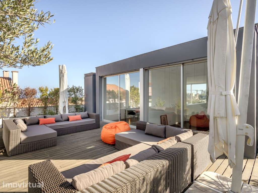 Penthouse Duplex T3 + 2 com Terraços Privativos, piscina e Vista Ma... - Grande imagem: 3/33