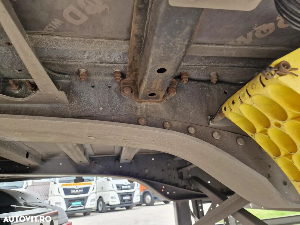Schmitz Cargobull SCB S3T+STIVUITOR detasabil HIAB 2,5tone, 2018, AXA VIRATOARE, 13,6m lungime, usi spate, deschideri laterale, Anv 80% bune, rulata doar in Germania, posibilitate leasing 4 ani, SUPER PRET semiremorca+stivuitor-20.900 EUR+Tva - 22