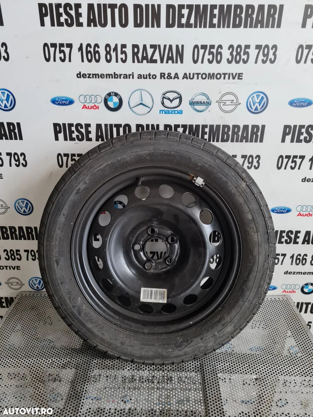 Roata Rezerva R16 5x100 Vw Bora Golf 4 - Dezmembrari Arad - 4